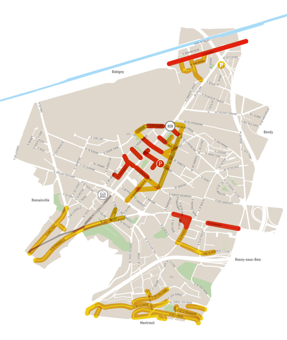 Carte stationnement SPL Balbynoise