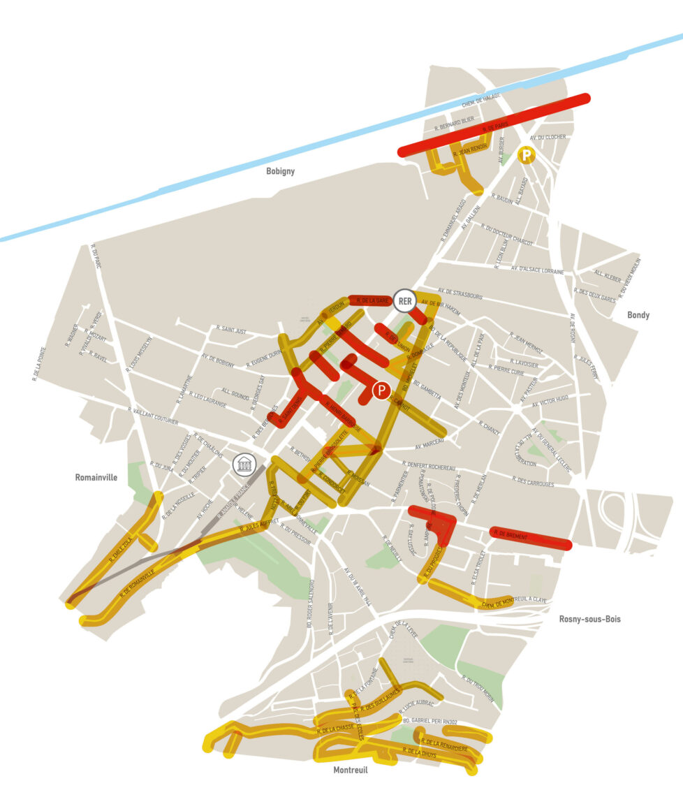 Carte stationnement SPL Balbynoise